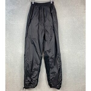 Firstgear Rain Pants Mens Small Black Intersport Motorcycle Bike Wind Foldaway
